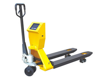 qualidade  Warehousing Mobile Pallet Truck With Scale High Strength Frame 1150mm​ Fork Length fábrica